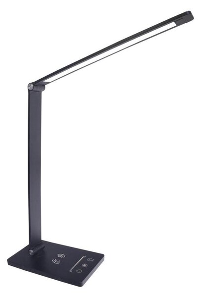 LED Stolní lampa s bezdrátovým nabíjením VARIO LED/5W/230V 3000-6000K černá