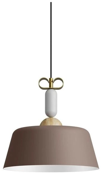Il Fanale Závěsné svítidlo Bon Ton, N3, ø400mm Barva: Hnědá, Barva komponentu: Mosaz