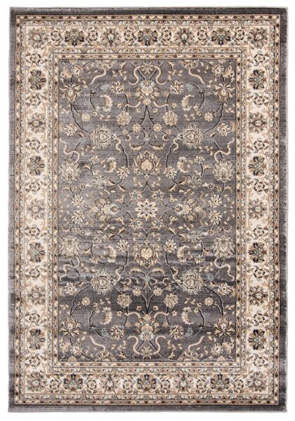 Makro Abra Kusový koberec klasický NEMRUT L423B Šedý Rozměr: 100x150 cm