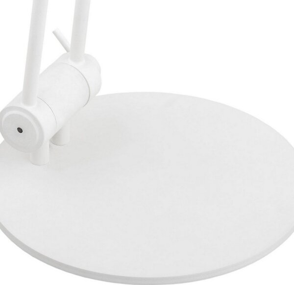 Argon 7074 - Stojací lampa GABIAN 2xE27/15W/230V bílá