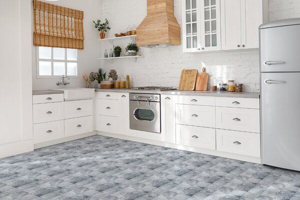 PVC obklady dlaždice Patchwork z kamene