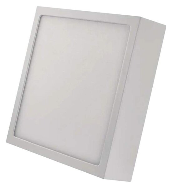 EMOS ZM6135 NEXXO - Přisazený stropní LED panel v bílé barvě, 12,5W, 1100lm, 4000K, IP40/IP20, 17 x 17cm (Stropní čtvercové svítidlo v bílé barvě)