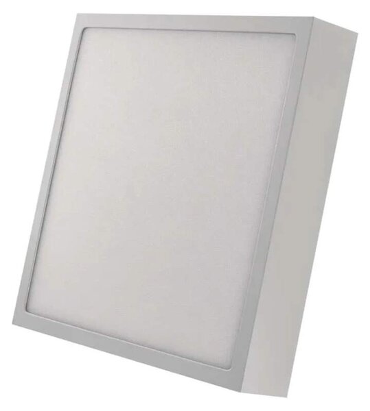 EMOS ZM6145 NEXXO - Přisazený stropní LED panel v bílé barvě, 21W, 1900lm, 4000K, IP40/IP20, 22,5 x 22,5cm (Stropní čtvercové svítidlo v bílé barvě)