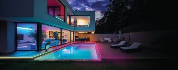 Ledvance - LED RGB Stmívatelný venkovní pásek FLEX 5m LED/23W/230V IP44 + DO