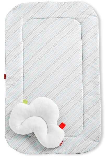 Skip Hop - Dětská hrací deka s dřevěnou hrazdičkou LINING CLOUD