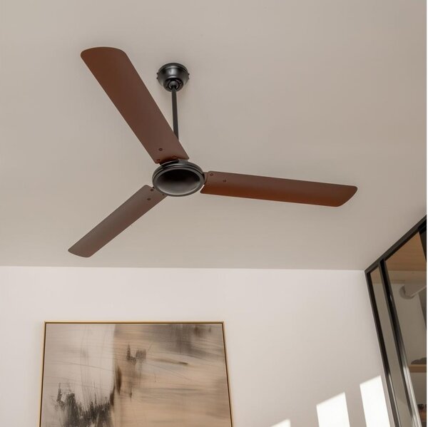 ZEVENTI - Stropní ventilátor TOFINO hnědá