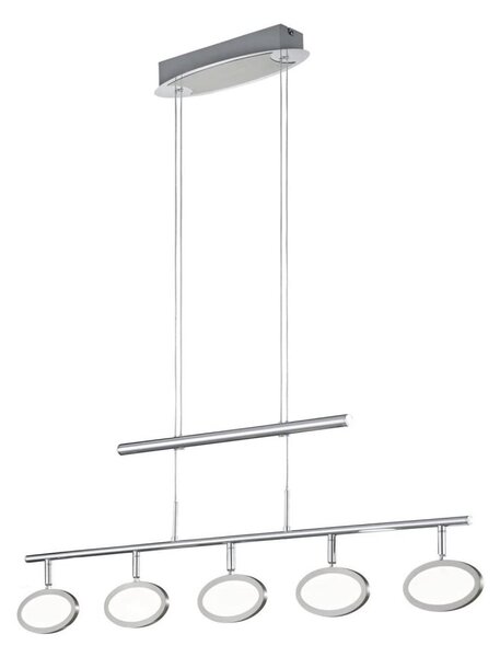 Trio - LED Lustr na lanku DUELLANT 5xLED/4,3W/230V