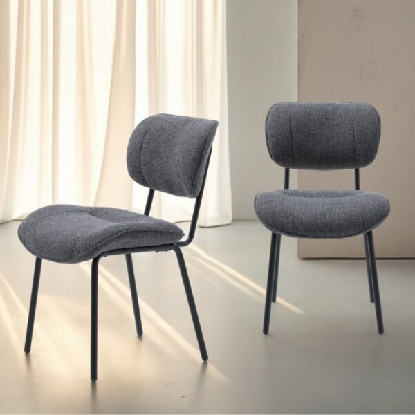 Unique Furniture Bouclé jídelní židle Buffalo