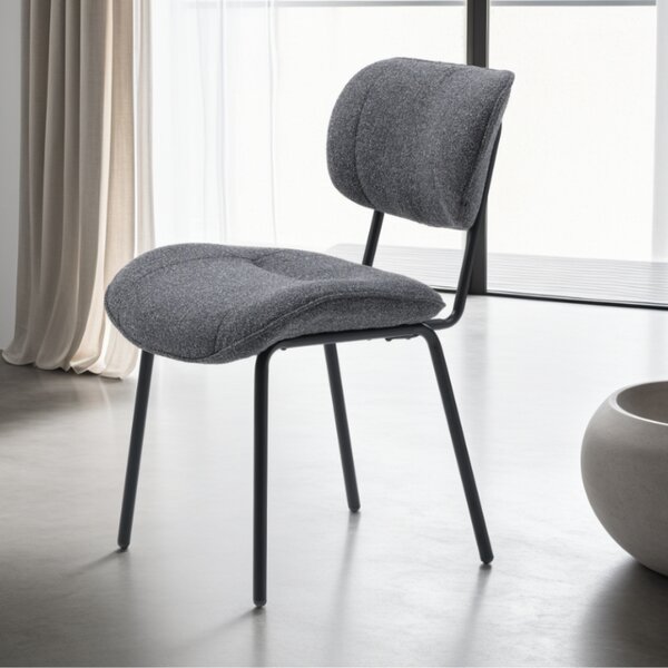 Unique Furniture Bouclé jídelní židle Buffalo