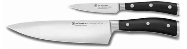 Wüsthof - Sada kuchyňských nožů CLASSIC IKON 2 ks černá