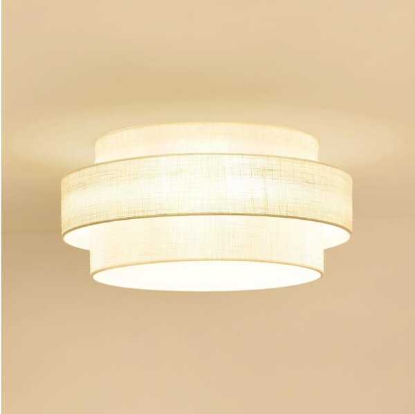 Brilagi - Stropní svítidlo SPACE YUTE LED/12W/230V pr. 50 cm krémová