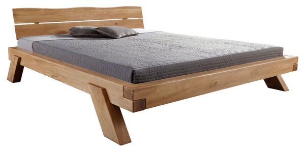 TRÁMOVÁ POSTEL, 140/200 cm divoký dub Livetastic - Jednolůžkové postele, Online Only