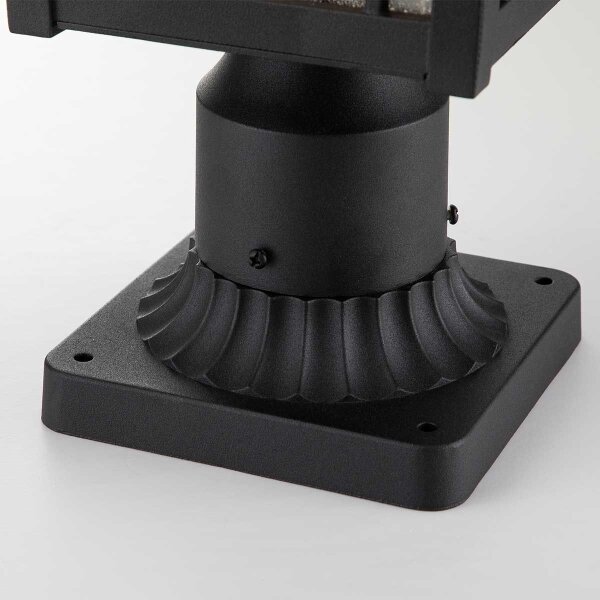 Quoizel QZ-CEDAR-POINT3-M-BK - Venkovní lampa CEDAR POINT 1xE27/60W/230V IP44