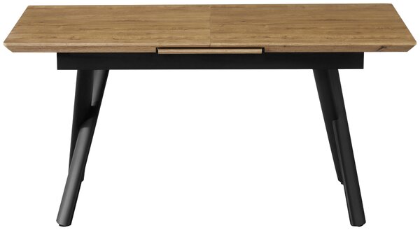 JÍDELNÍ STŮL, černá, barvy dubu, 200/90/76 cm Livetastic - Jídelní stoly, Online Only