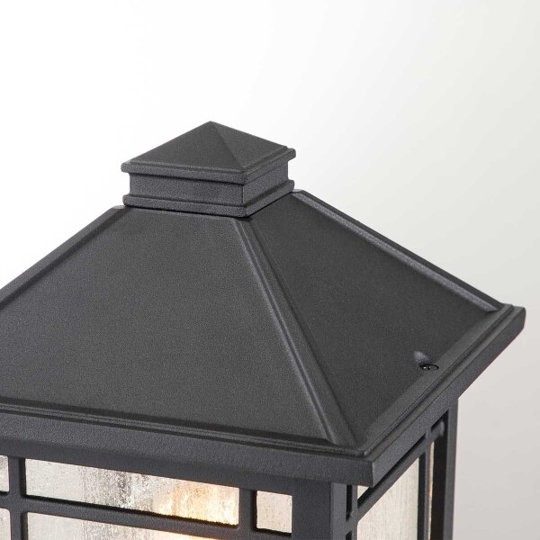 Quoizel QZ-CEDAR-POINT3-M-BK - Venkovní lampa CEDAR POINT 1xE27/60W/230V IP44