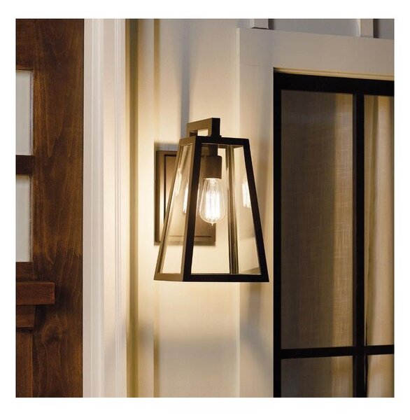 Kichler KL-DELISON-M-RZ - Venkovní nástěnné svítidlo DELISON 1xE27/60W/230V IP44