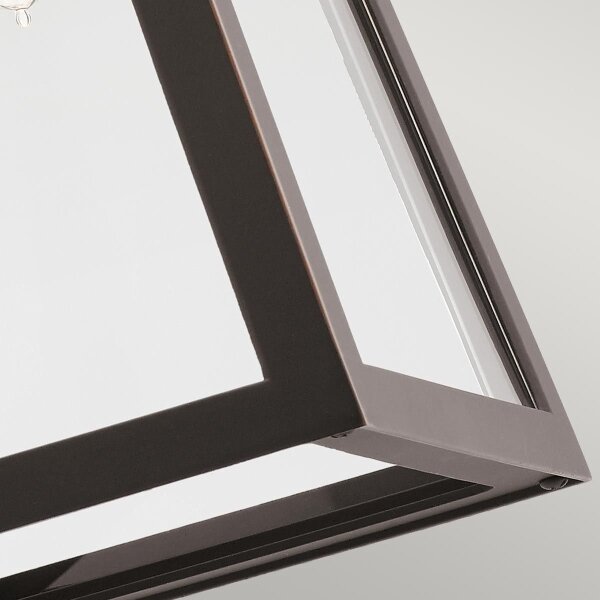 Kichler KL-DELISON-M-RZ - Venkovní nástěnné svítidlo DELISON 1xE27/60W/230V IP44