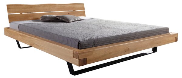 TRÁMOVÁ POSTEL, 180/200 cm, divoký dub Livetastic - Manželské postele, Online Only