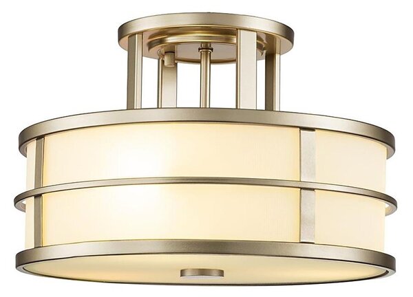 Feiss FE-FUSION-SF-PNBR - Přisazený lustr FUSION 3xE27/40W/230V