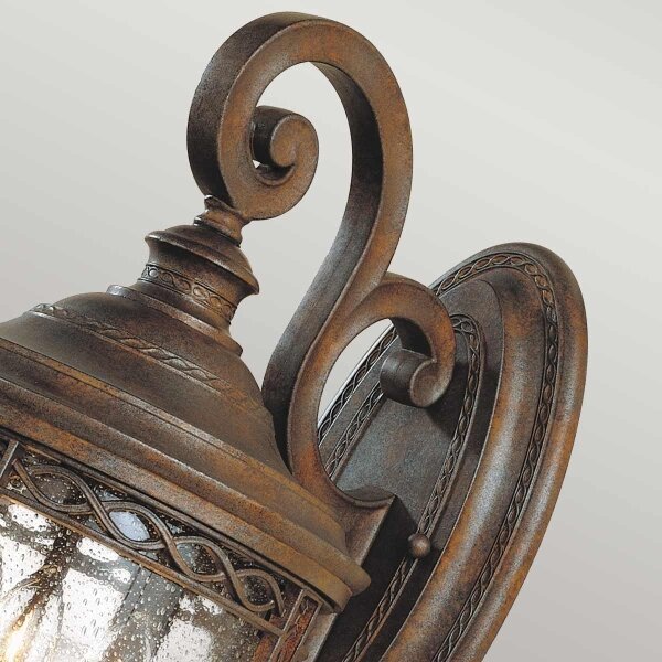 Feiss FE-EB2-M-BRB-Venkovní nástěnné svítidlo ENGLISH BRIDLE 3xE14/60W/230V IP44