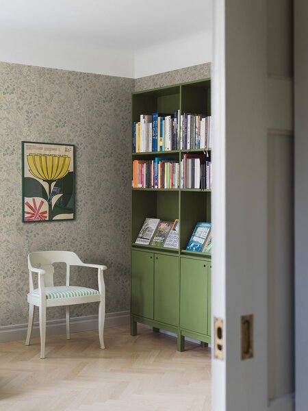 Vliesová tapeta na zeď, béžová, luční květiny, 4179, Alla Tiders Hus, Icons, Borastapeter