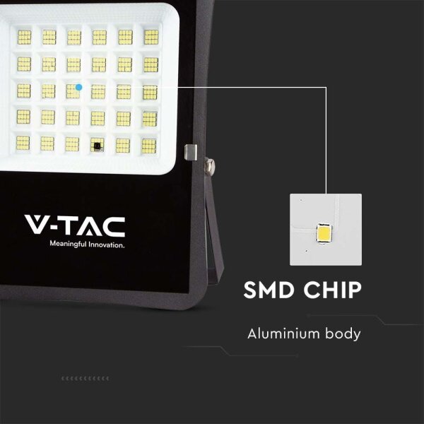 LED Venkovní solární reflektor LED/20W/3,2V 6400K IP65