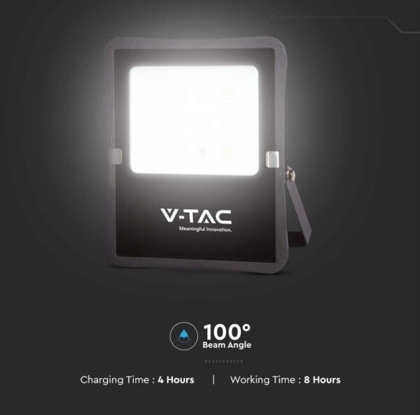 LED Venkovní solární reflektor LED/6W/3,2V 6400K IP65