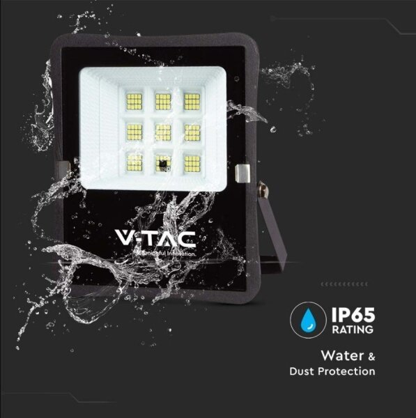 LED Venkovní solární reflektor LED/6W/3,2V 6400K IP65