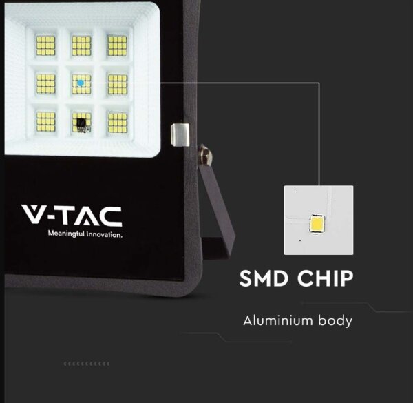 LED Venkovní solární reflektor LED/6W/3,2V 6400K IP65