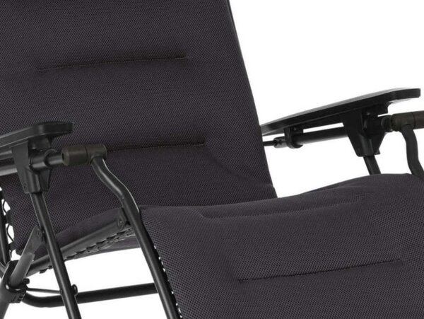 Relaxační křeslo Lafuma FUTURA AirComfort černá Acier