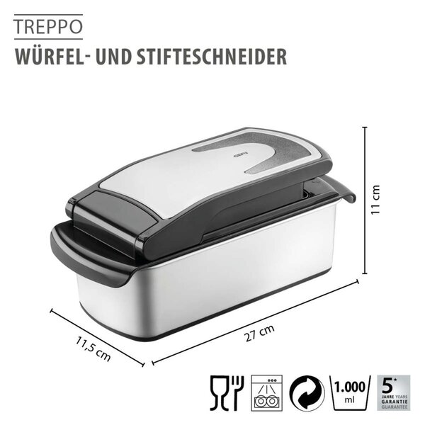 Kráječ kostek a tyčinek TREPPO 2.0 - GEFU