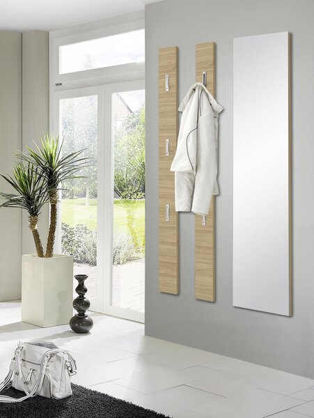 ŠATNÍ PANEL, bílá, 14/170/3 cm Novel - Šatní panely
