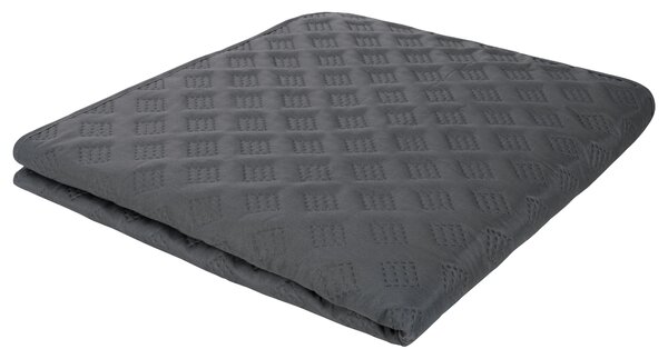 Livarno home Přehoz na postel, 200 x 220 cm (šedá) (100388371001)