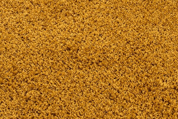 Makro Abra Kusový koberec jednobarevný SOFFI shaggy 5cm žlutý Rozměr: 80x150 cm