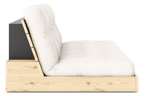 Krémová rozkládací pohovka 196 cm Base – Karup Design