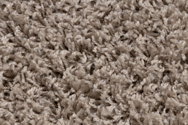 Makro Abra Kusový koberec jednobarevný SOFFI shaggy 5cm béžový Rozměr: 60x250 cm