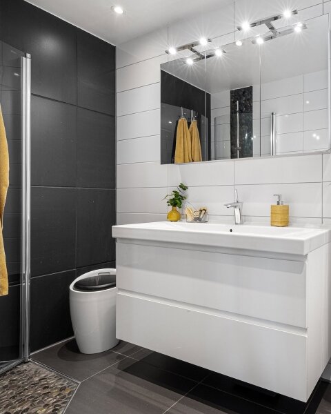 LED Koupelnové osvětlení zrcadla LED/5W/230V 4000K 30 cm IP44 chrom
