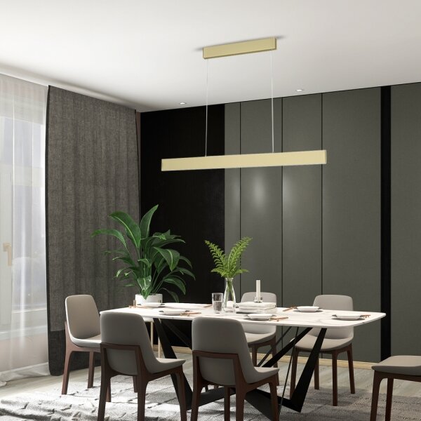 Immax Neo 07128L-LED Stmívatelný lustr LISTON zlatá LED/18W/230V ZigBee +DO Tuya