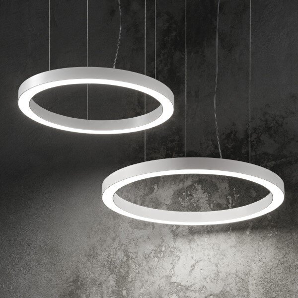 Závěsné svítidlo Ideal lux 211381 ORACLE SP1 D70 BIANCO 1xLED 42W / 2850lm 3000K bílá