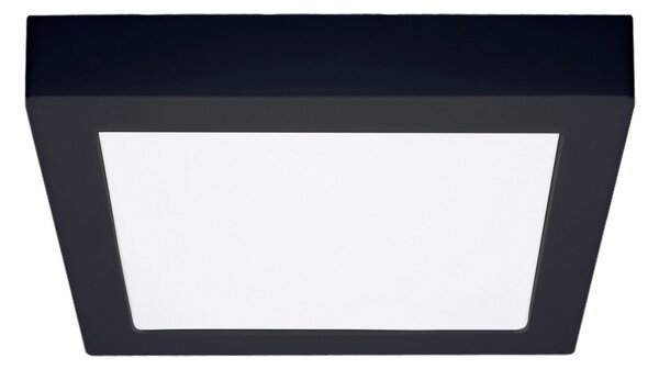 Solight WD173-B- LED Stropní svítidlo LED/18W/230V 3000/4000/6000K černá hranatý