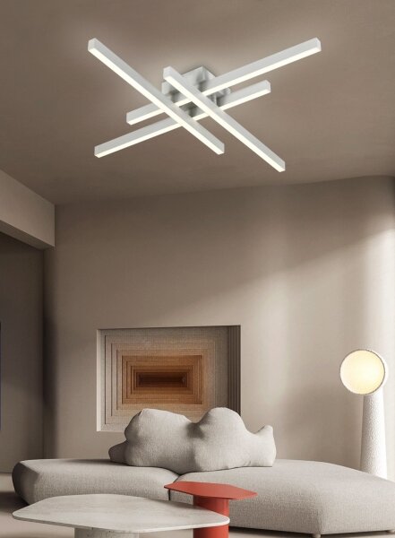 Top Light - LED Stmívatelný přisazený lustr LED/50W/230V 3000-6500K + DO