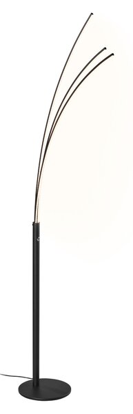 Livarno® Oblouková LED lampa (palmová lampa, černá matná) (100397708004)