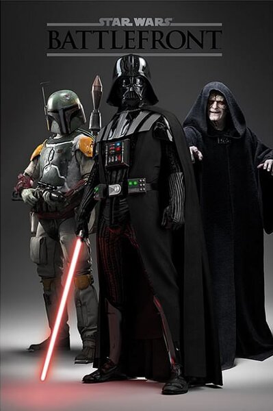 Plakát Star Wars - Battlefront - Dark Side