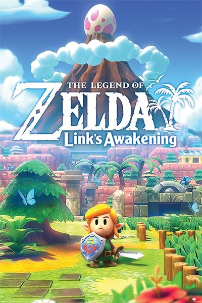 Plakát Legend of Zelda - Links Awakening