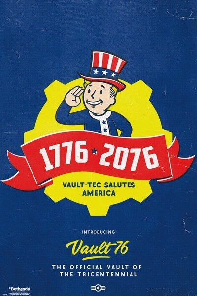 Plakát Fallout 76 - Tricentennial