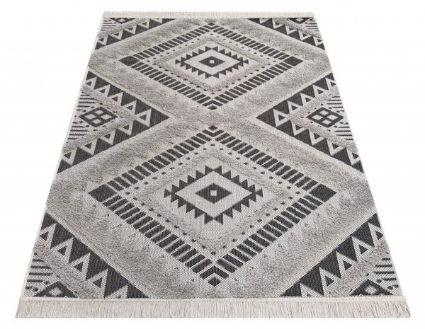 Makro Abra Kusový koberec sysal DELI 01 Šedý Rozměr: 160x230 cm