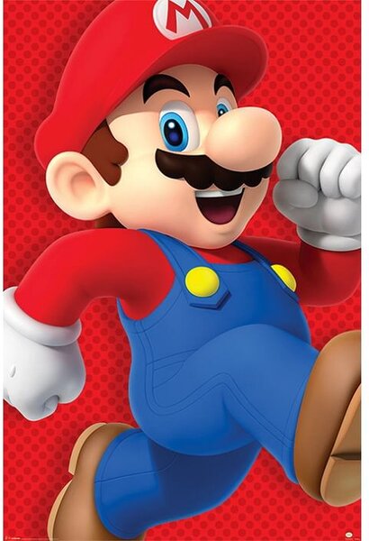 Super Mario Bros. Plakát Super Mario - Run