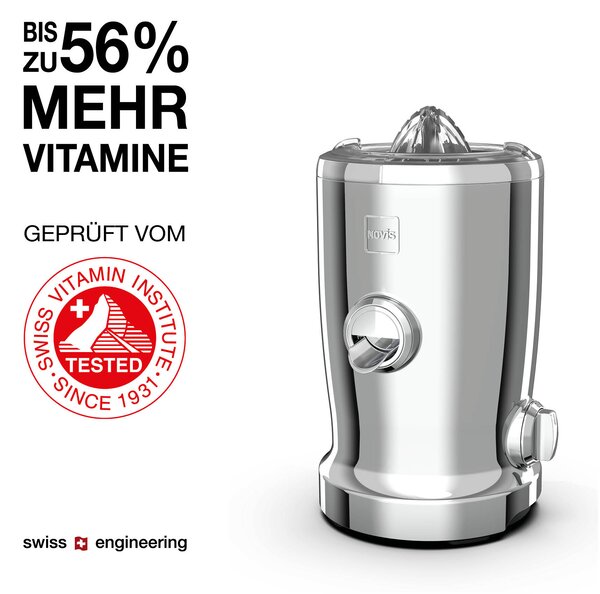 Novis Odšťavňovač VitaJuicer VDE NewGen SX-3 (chromová)