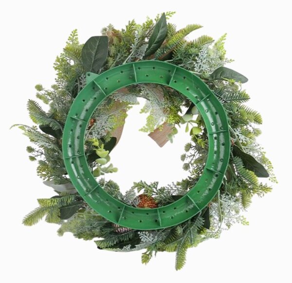 Vánoční věnec na dveře WINTER GREEN Ø 45 cm