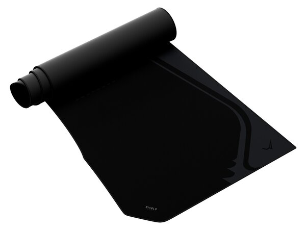 Velká herní podložka na stůl, černá, 120x52 cm: Diablo X-Forge Burned Black